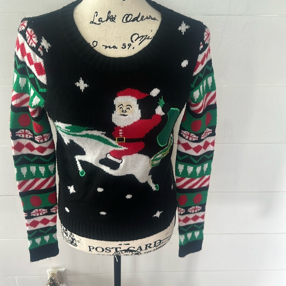 Love More Christmas Sweater, XS